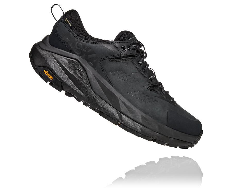 Hoka One One Trail Schoenen Heren - Kaha Laag Gore-Tex - Zwart - JC5816042